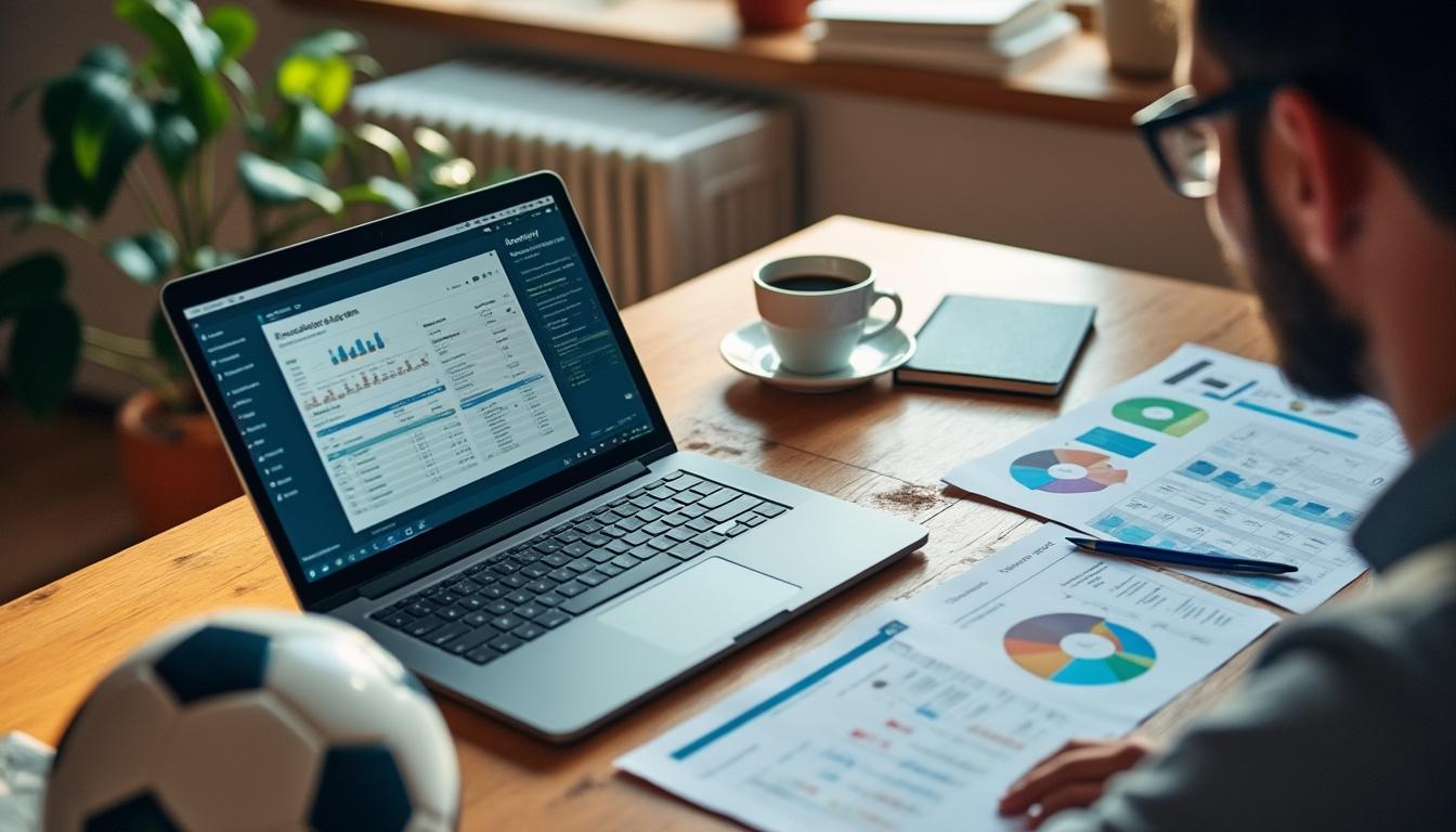 Illustration: Les types de statistiques essentielles à analyser pour parier sur le football