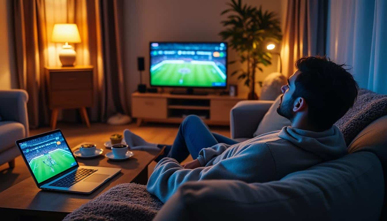 Comment utiliser une visionneuse de match en direct le soir